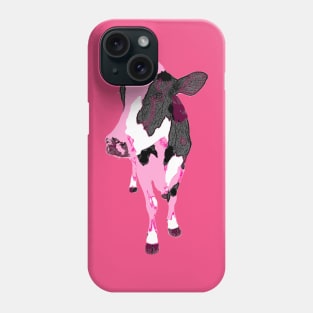 Pink Cow Phone Case