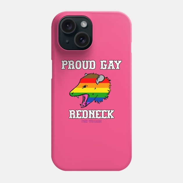 PROUD GAY REDNECK Phone Case by Pink's Mercantile  