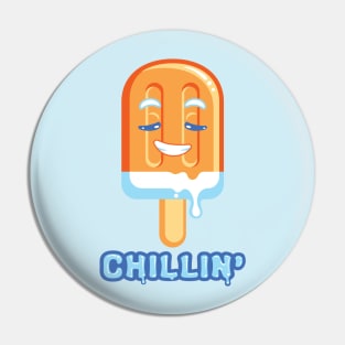 Chillin' ~ Orange Creamsicle Pin