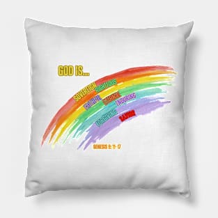 Rainbow of Hope Pillow