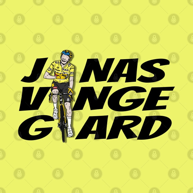 Jonas Vindegaard Champion Tour de France - Text by p3p3ncil