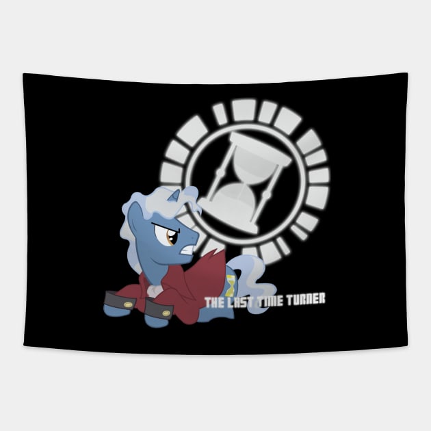 The Last Time Turner - (The 3rd Doctor Whooves) Tapestry by Brony Designs