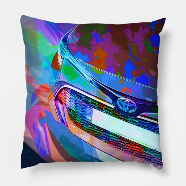 Corolla - Graphic Pillow by 5thmonkey