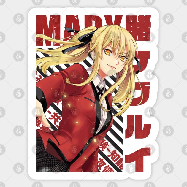 Kakegurui Anime Sticker - Kakegurui Anime Manga - Discover & Share