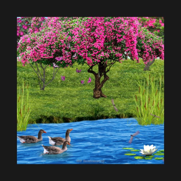 Peaceful Pond by CDFRandomosity