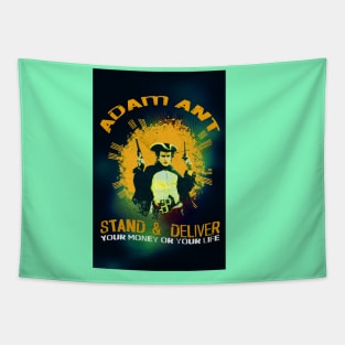 Retro 80's Choons - Adam Ant - STAND & DELIVER Tapestry