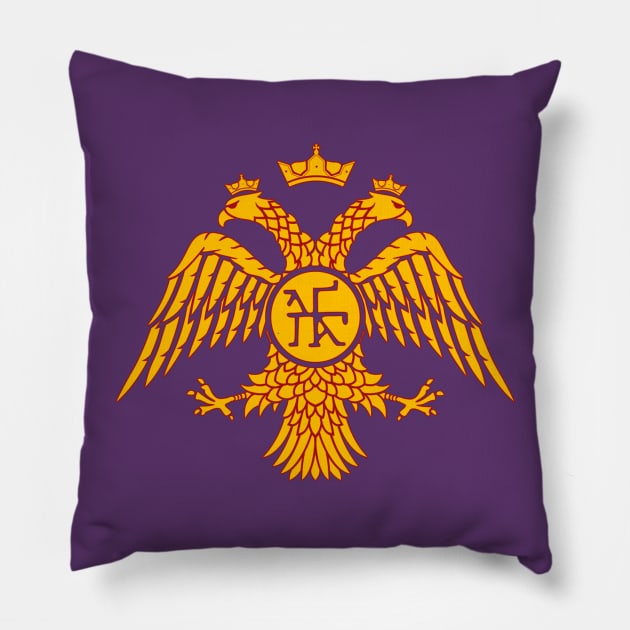 Byzantine Eastern Roman Empire Pillow by AgemaApparel