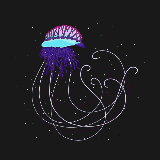 Portuguese Man o War by Inklings of Grace