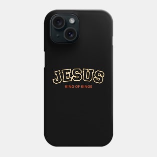 Christian Apparel Clothing Gifts - Jesus is King Phone Case