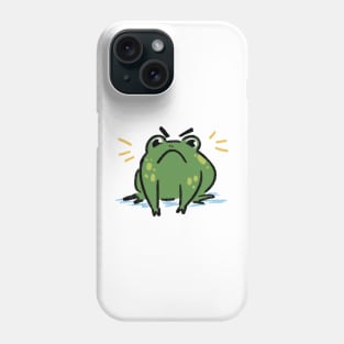 Angy frog! Phone Case