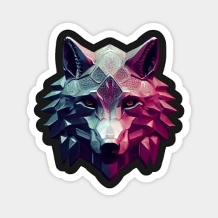 Wolf School - Silver Wolf III - Fantasy - Witcher Magnet