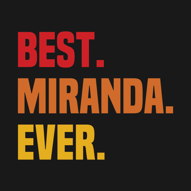 BEST MIRANDA EVER ,MIRANDA NAME by GEMEARNARNSYAK