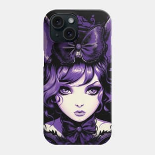 Woman With Rabbit Ears Phone Case