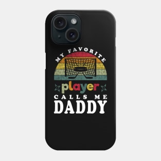 Favorite Hockey Player Calls Me Daddy Vintage Phone Case