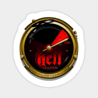 The Adrian's Undead Diary Hell Gauge Logo Magnet