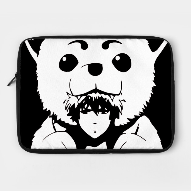 Gintoki And Sadaharu Gintama Gintama Laptop Case Teepublic Read more information about the character sadaharu from gintama? teepublic