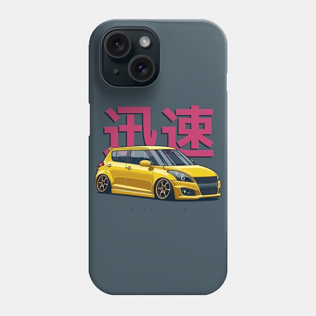 Kei car Phone Case by Markaryan