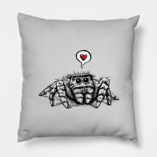 Spider Love Pillow