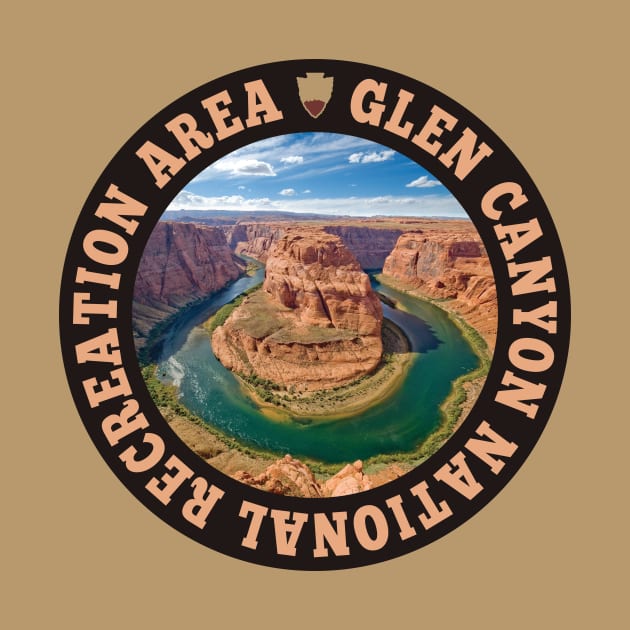 Glen Canyon National Recreation Area circle by nylebuss