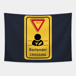 Bartender crossing Tapestry