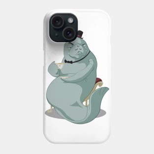 Manatee Tea T Phone Case