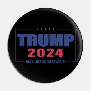 Trump 2024 Make America Great Again Pin