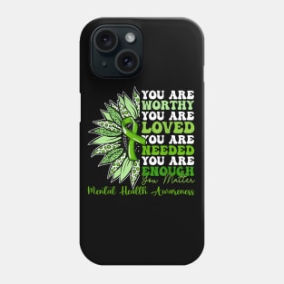 Support Warrior Mental Health Awareness Phone Case