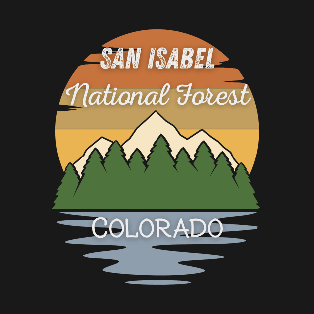 San Isabel National Forest Colorado by Compton Designs