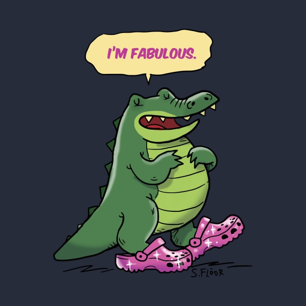 fabulous crocs by samanta flôor