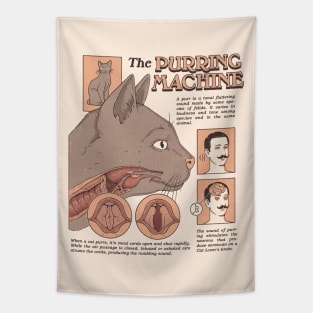 The Purring Machine Tapestry