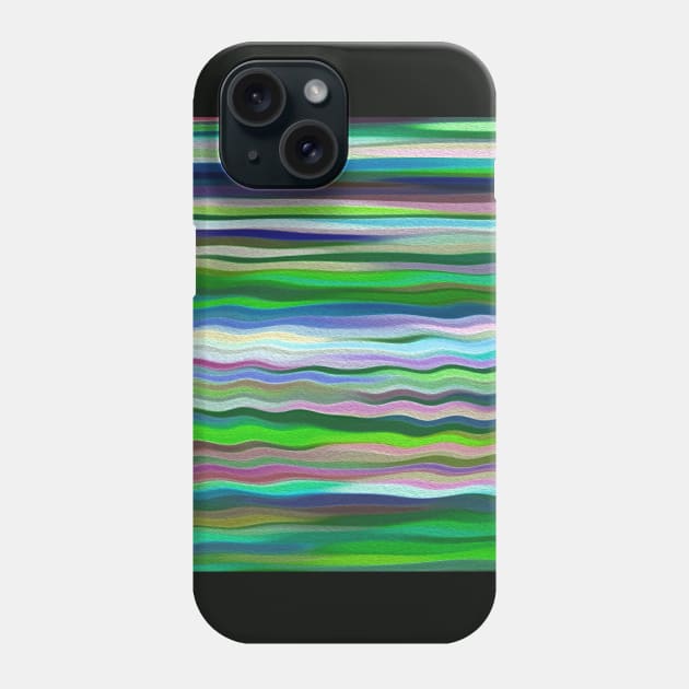 Swimming Stripes Phone Case by Betty500_B