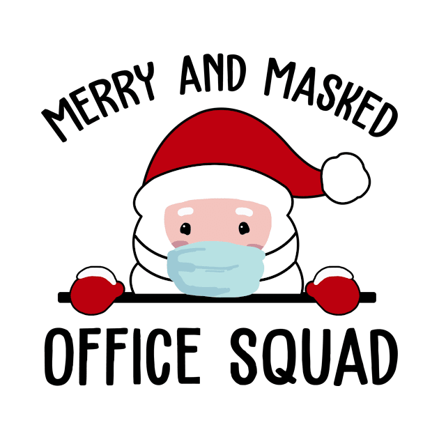 Merry and Masked Christmas Office Squad by BilieOcean