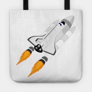 Space Shuttle on a Launcher. Tote