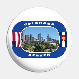 Colorado, Denver City, USA Pin