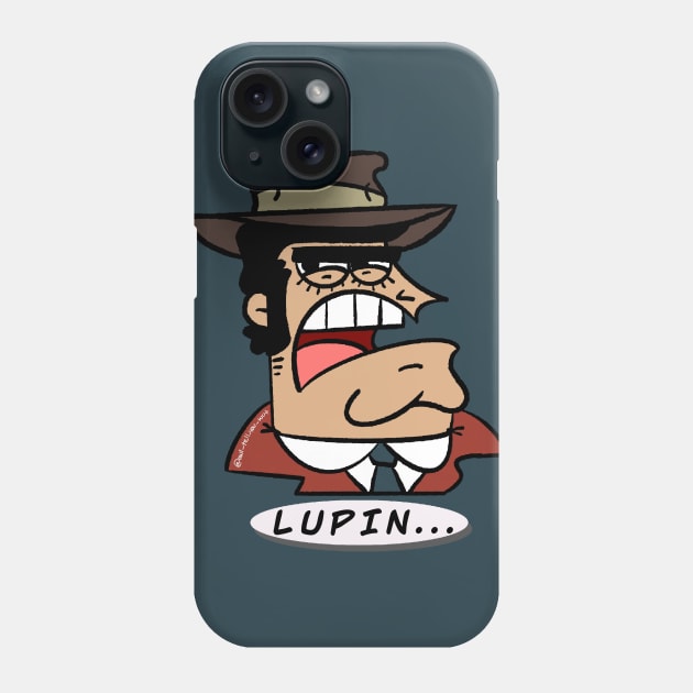 zenigata: “lupin...” Phone Case by owltellyouwut