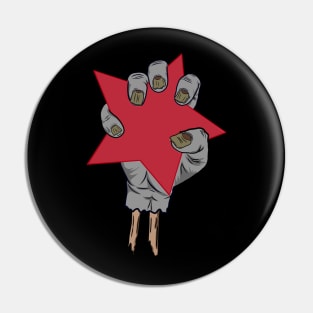 Zombie Revolution Pin