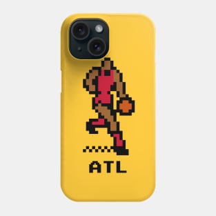 8-Bit Basketball - Atlanta Phone Case