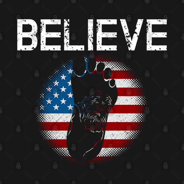 Bigfoot Believe by Boo Face Designs