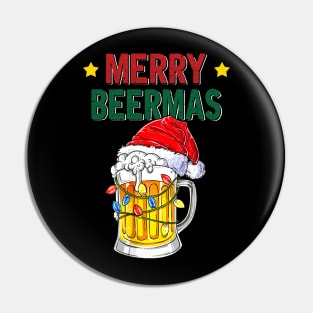 MERRY BEERMAS Pin