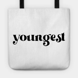 youngest one Tote