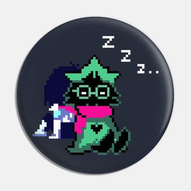 Ralsei and Kris DeltaRune Pin by Deluxion