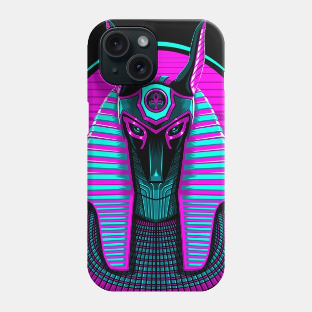 Retro egyptian Phone Case by albertocubatas