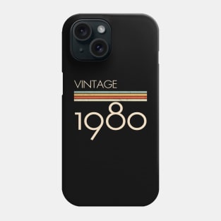 Vintage Classic 1980 Phone Case