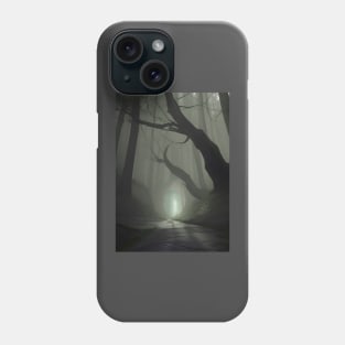The night forest road. Phone Case