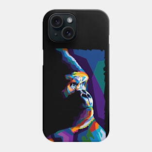 Animals Gorilla Wpap Art Phone Case