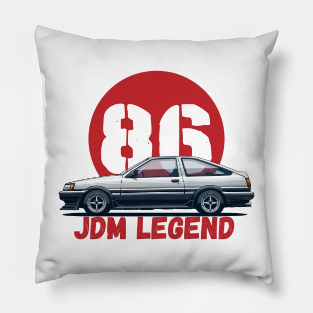 AE86 Levin Pillow by Markaryan