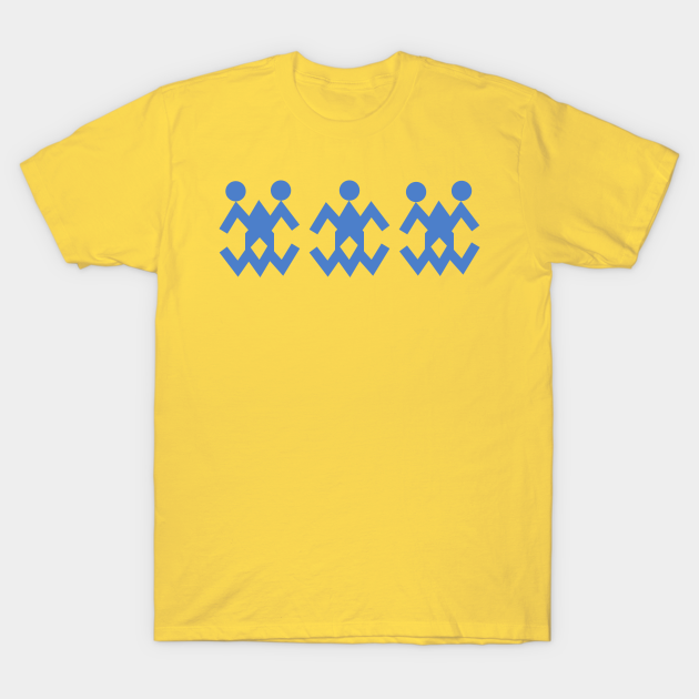 Discover TRENDY MODERN CONTEMPORARY GEOMETRIC DESIGN IN BLUE - Contemporary Geometric Design - T-Shirt