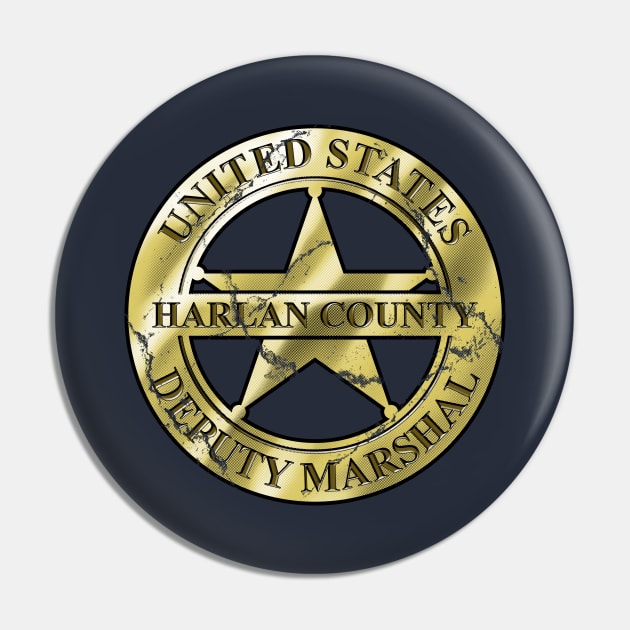 Harlan County Deputy Marshal Pin by robotrobotROBOT