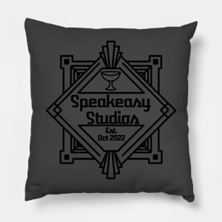 The Speakeasy Studios Logo Pillow