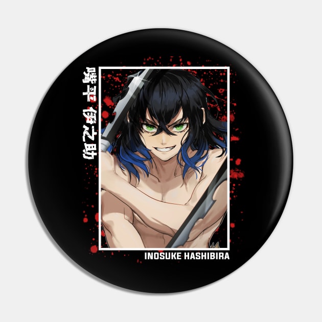 Inosuke Hashibira - Demon Slayer Pin by Otaku Emporium